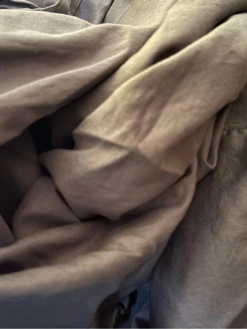 queen pact organic cotton flat sheet Set gray